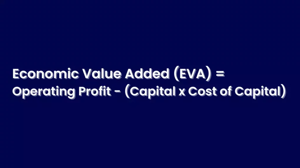 formula to calculate economic added value